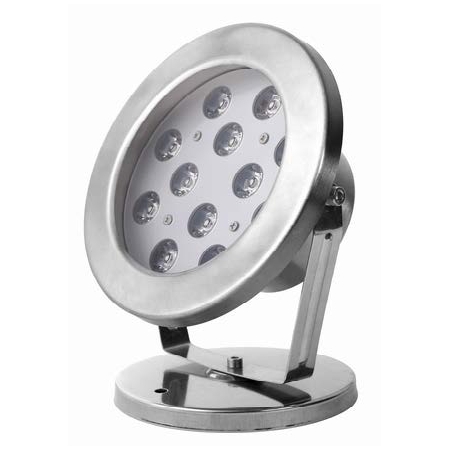Reflektor podwodny LED  PHJ-SL170 12 / 18 Watt dowolny kolor + RGB  stal nierdz.